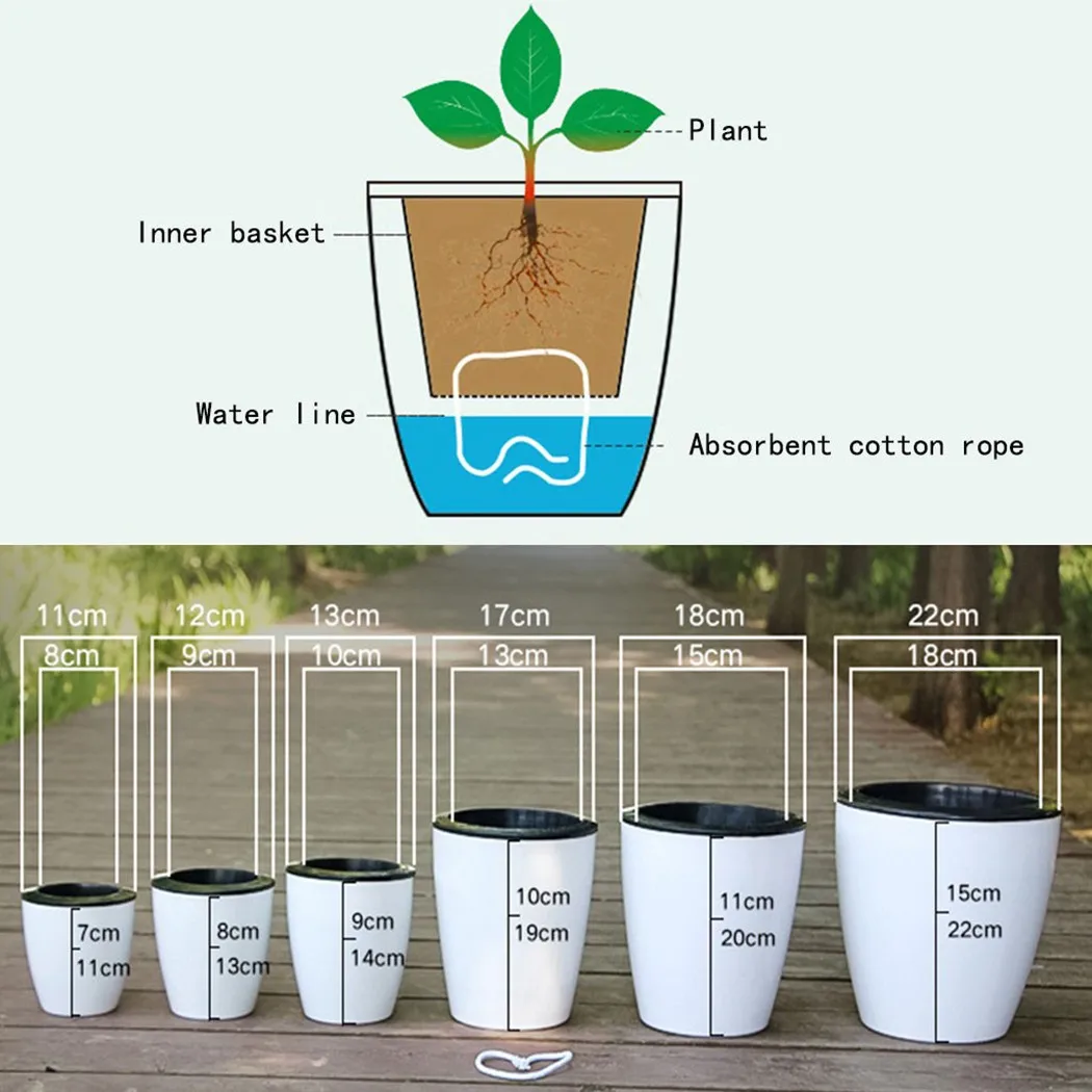 Tembel saksı kendinden sulama  - Self Watering Insert incelemesi ve fiyatı