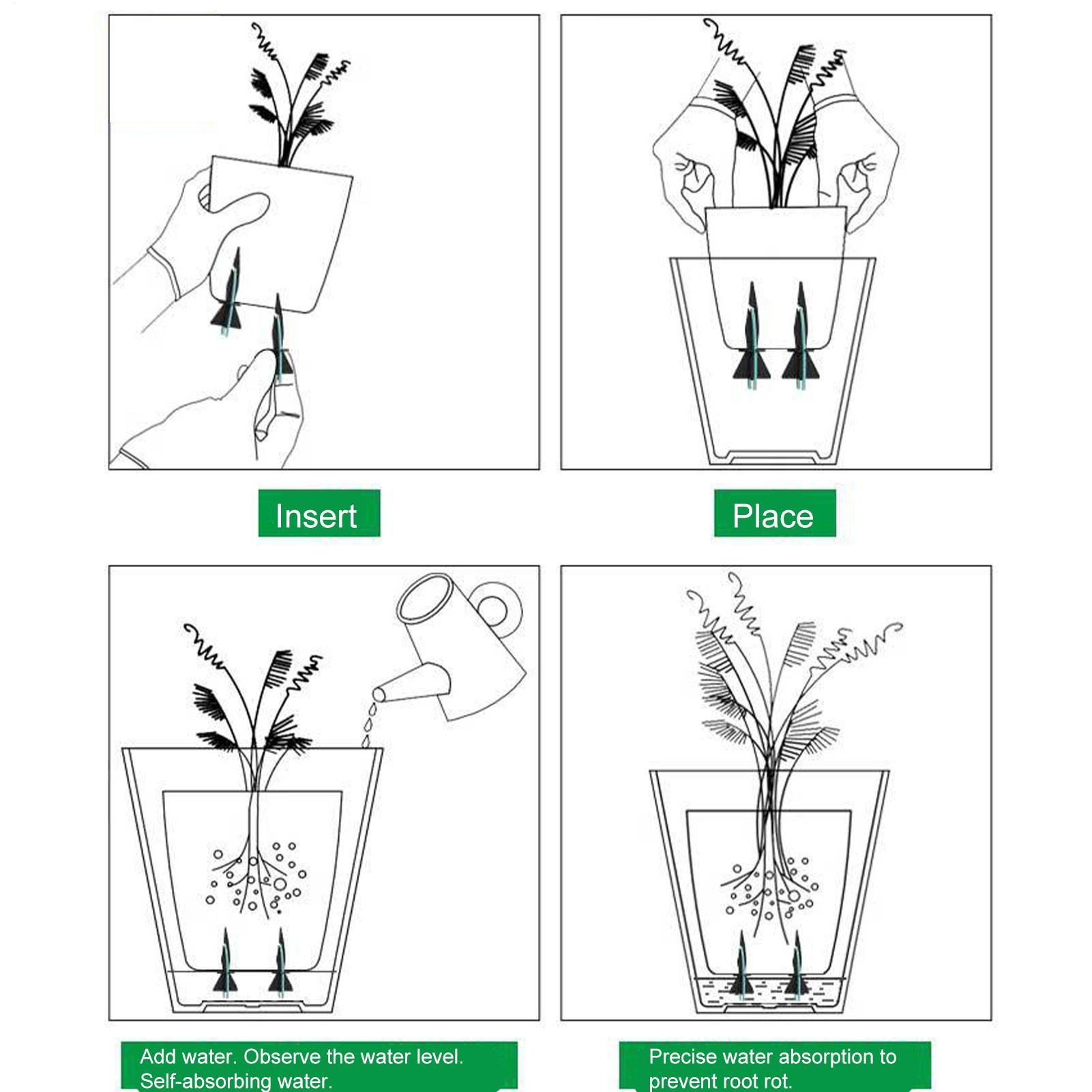Kendinden Sulama Saksı Eki 4 P - Self Watering Insert incelemesi ve fiyatı