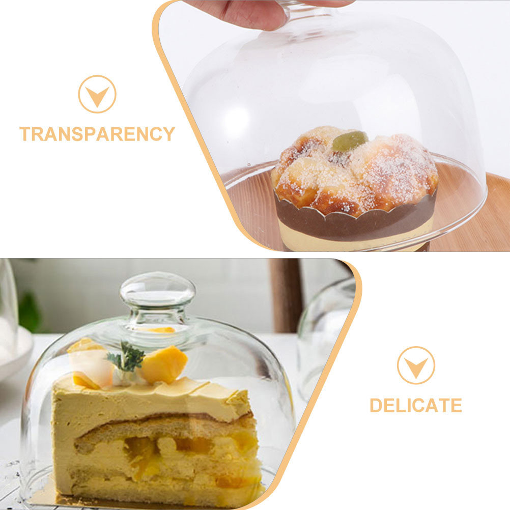 2 Adet Şeffaf Cam Yuvarlak Pas - Plastic Dome Clear incelemesi ve fiyatı