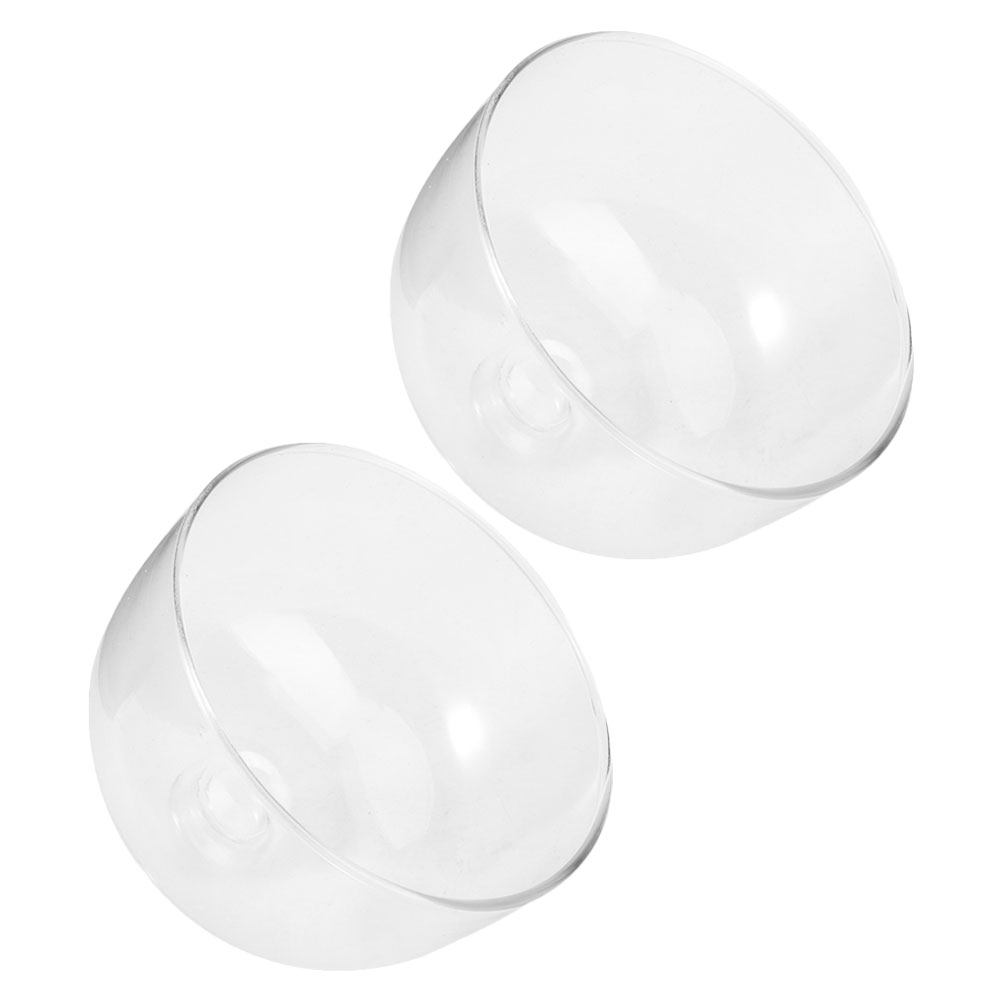 2 Adet Şeffaf Cam Yuvarlak Pas - Plastic Dome Clear incelemesi ve fiyatı