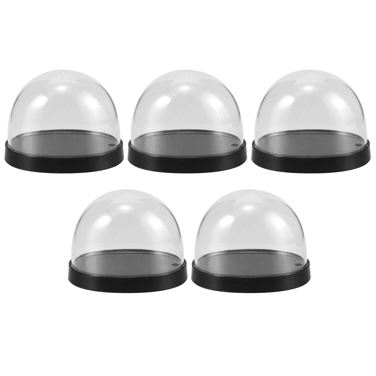 5 Set Şeffaf Plastik Kubbe Çiç - Plastic Dome Clear incelemesi ve fiyatı