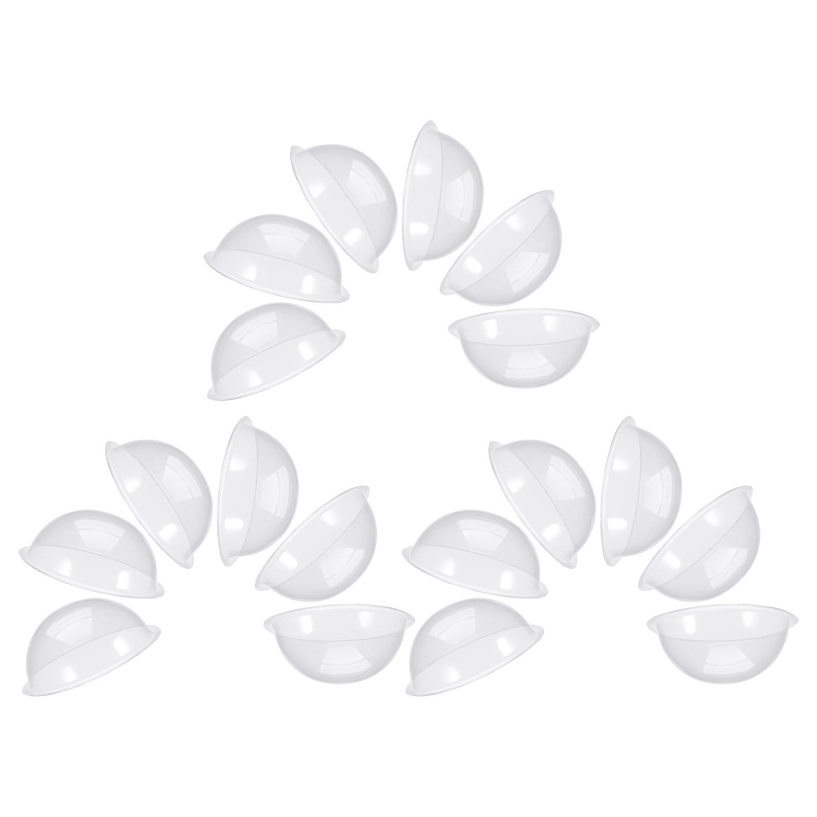 18 Adet Şeffaf Plastik Kar Kür - Plastic Dome Clear incelemesi ve fiyatı