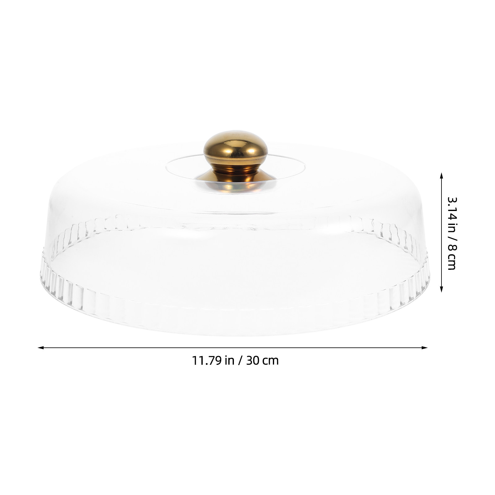30 cm Yuvarlak Şeffaf Akrilik  - Plastic Dome Clear incelemesi ve fiyatı