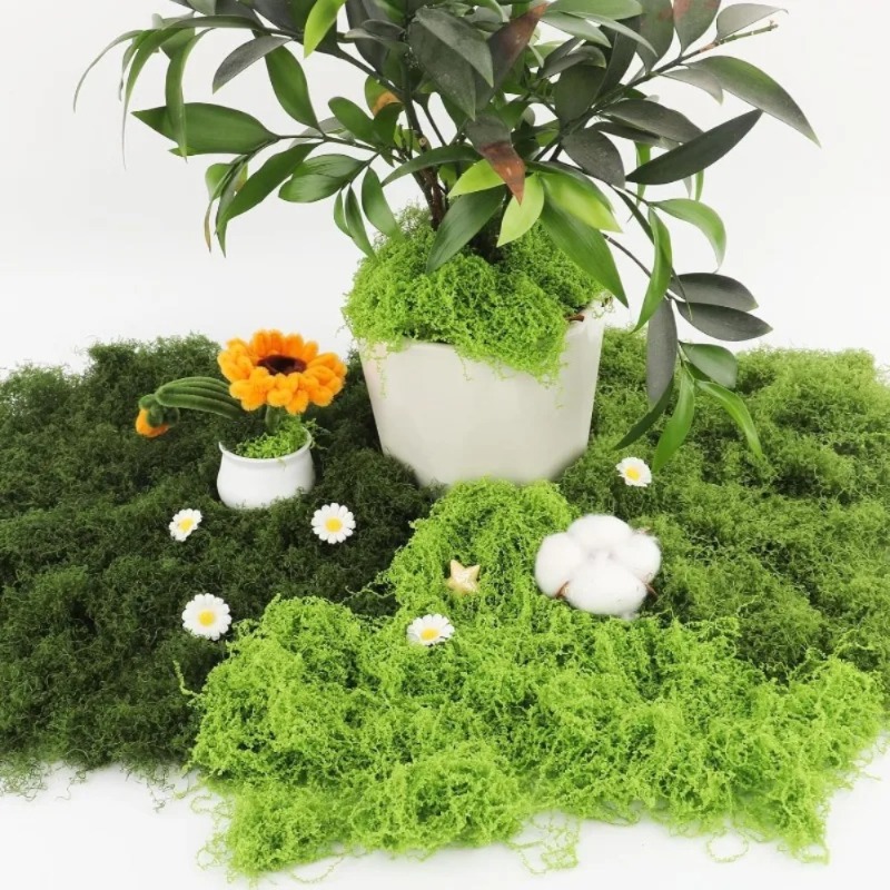 Yapay Yeşil Yosun Sahte Yosun  - Sphagnum Moss Dry incelemesi ve fiyatı