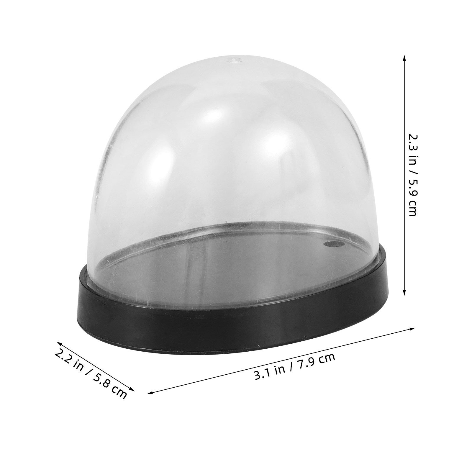 5 Set Cam Kubbe Şeffaf Plastik - Plastic Dome Clear incelemesi ve fiyatı