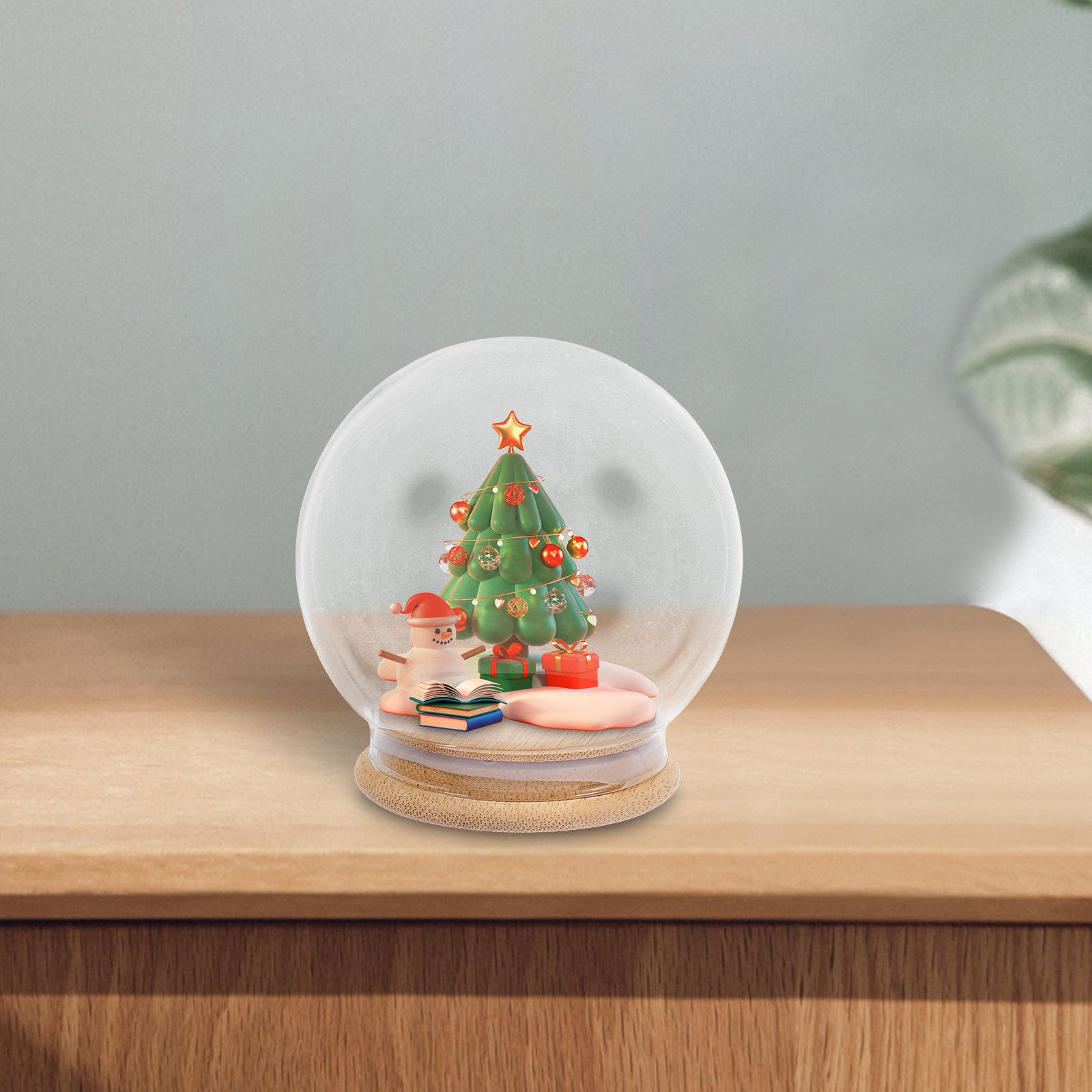 Cam Kubbe Sonsuz Çiçek Sergile - Plastic Dome Clear incelemesi ve fiyatı