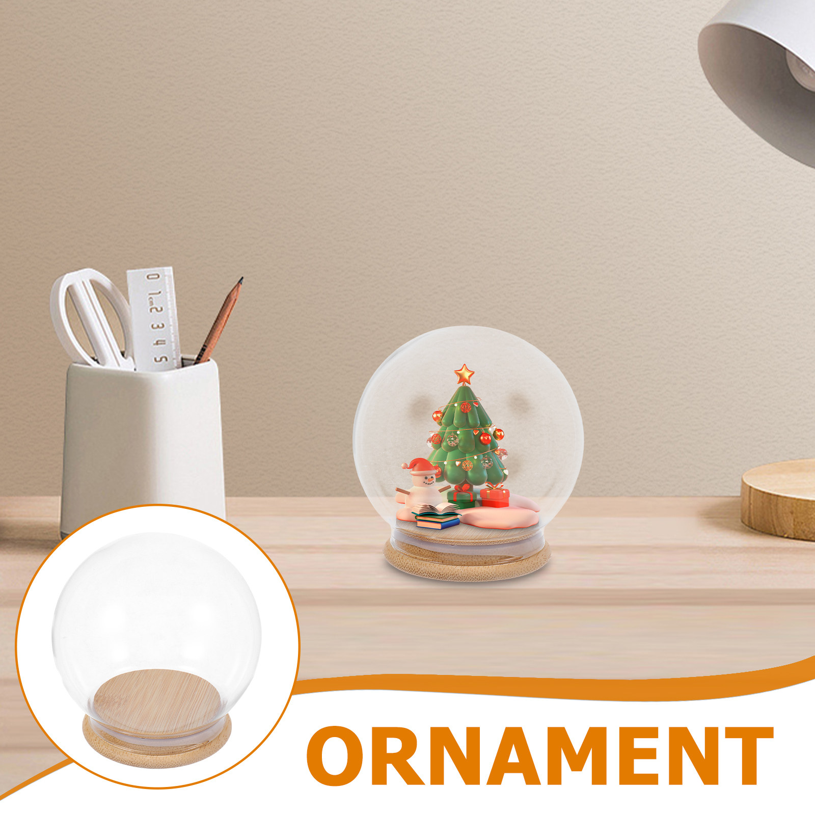 Cam Kubbe Sonsuz Çiçek Sergile - Plastic Dome Clear incelemesi ve fiyatı